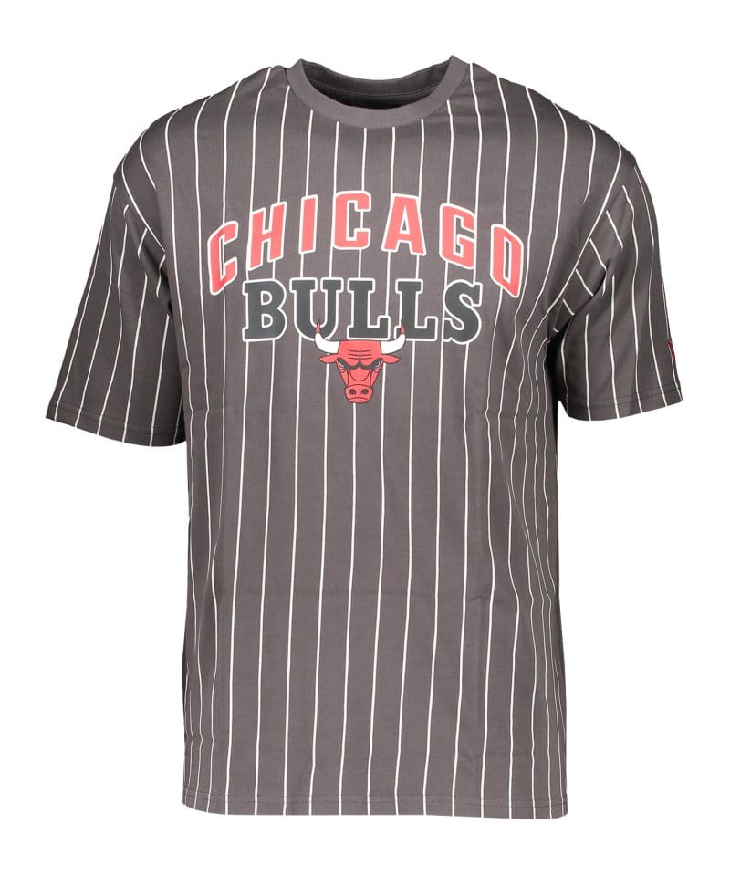 New Era NY Bulls Pinstripe Wordmark T-Shirt FGRH Rövid ujjú póló