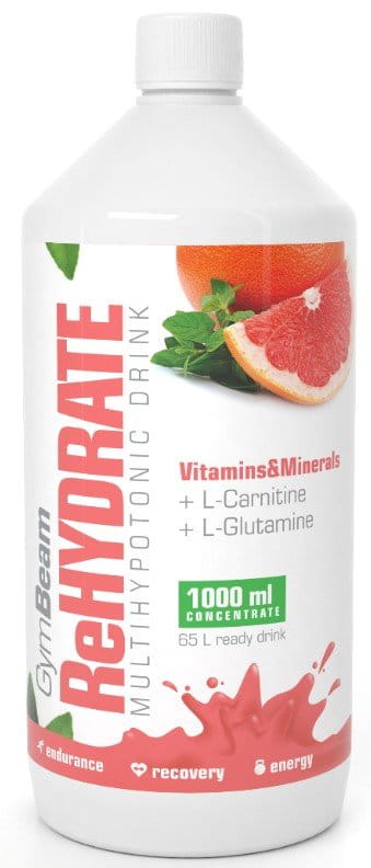 GymBeam Iont drink ReHydrate - pink grapefruit Ionos italok