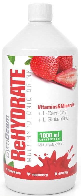 GymBeam Iont drink ReHydrate - strawberry Ionos italok