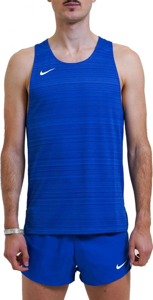 Nike men Stock Dry Miler Singlet Atléta trikó